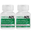 Original Omega-3 Joint Support Supplement, Best Natural Muscle Relief, Green-Liped Mussel Oil, 120 Softgels, No Fishy Aftertaste