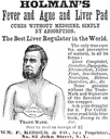 Liver Pad Mainos Namerica Patent Medicine Mainos 1876 HolmanS kuume ja Ague Liver Pad Juliste Tulosta (18 x 24)