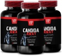 musta saksanpähkinäuute, suolistoflooran monimutkainen standardiprosessi - CANDIDA Away COMPLEX - aloe vera lehtiuute, kapryelihappo, immuuni tehoste, oregano öljy kapselit orgaaninen super vahvuus - 3 Bot 180 Caps