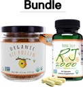 Greenbow Organic Bee Pollen - 100% USDA Certified Organic, Pure, Natural Bee Pollen - Superfood pakattu proteiinit, vitamiinit ja mineraalit - 155g Royal Jelly 2000mg 60 kapselia