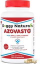 Azovast Plus Munuaisten terveys täydentää koirille ja kissoille, 120ct - Ei jäähdytystä vaaditaan - Ohjeet Tuki Munuaisten toiminta & Hallitse munuaismyrkyt - Munuaisten hoito täydentää kapseli(USA) (120 Caps)