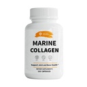 SIRUNES Marine Collagen Peptides, 120 kapselia - Fish Collagen täydentää naisille, suuri hiukset, iho, kynnet, nivelet ja luut - valmistettu USA