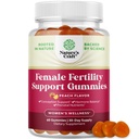 Hedelmällisyys Gummies naisille Yritetään Conceive - Nami namia hedelmällisyys täydentää naisille Myo-Inositol Folic Acid & Vitex Chasteberry - Vegaani non-GMO & Gluteeniton - Juicy Peach (30 tarjoilua)