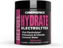Hydrate Gummies, Vital Elektrolyytit, Tukee Recovery, Tukee Hydraation, Coconut Water, Kalium & Kloridi, Cellular Hydration, Watermelon Flavor, 60 Gummies, 30 Tarjoilu