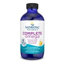 Nordic Naturals Complete Omega, Lemon Flavor - 8 oz - 1270 mg Omega-3 - EPA & DHA Lisätty GLA - Terve iho, kognitio, positiivinen mieliala - ei-GMO - 48 Servings