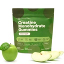 Kreatiini Gummies 5g Monohydraatti + Tauriini & B12 - Sokeriton, vegaaninen, gluteeniton - Vihreä omena - 120