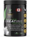 Micronized Creatine Monohydraatti Powder (60 Servings) - Pure Pharmaceutical Grade, Lihas Building, Vegan, Banned-Substance Free - 300g