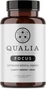 Qualia Focus Brain Booster täydentää ... Tehokas nootrooppinen suunniteltu toimittamaan jatkuvaa henkistä energiaa, valppautta, keskittymistä ja muistia Ginkgo Biloba, L-Theanine Plus 1 kuukausi tarjonta