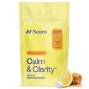 NeuroGum Calm & Clarity Mints (Honey Lemon, 90 Pieces) 