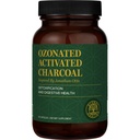 Global Parannuskeskus - Ozonated Activated Charcoal Powder - Adsorbit sisäiset toivomattomat yhdisteet - Helpottaa satunnaisten kaasujen epämukavuutta - 60 aktivoitua Charcoal pillereitä