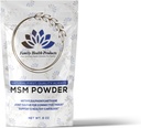 MSM Powder (MetyyliSulfonyyliMetaani) Bulk Powders Pure MSM Powder Tuki hiukset ihon kynnet, joustavuus, detoksisoi, kiihdyttää energiaa, 2lb 1 pakkaus