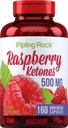 Piping Rock Vadelma Ketones 500 mg ... 160 kapselia...