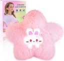 Microwavable Lämmitys Pad ajaksi Cramps Pain Relief- Mikroaalto Lämmitys Pad naisille Kostea Heat Pack kaula Söpö Soft Lämmitys Compress Kodikas Pad Plush Star Valentines Lahjat tytöille