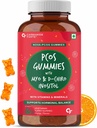 Kavir PCOS täydentää naisille 40:1 suhde Myo & D Chiro Inositol varustettu PCOS vitamiineja ja kivennäisaineita - Orange Flavour - 60 Veg Gummies