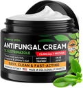 Sienilääkevoidetta urheilijan jalka, Ringworm & Jock Itch - Klotrimatsoli 1% Valmistettu USA: ssa - Extra Strength Ring Worm, Jock Itch Cream, Anti sieniurheilijat Jalkahoito ihmisen ihon sieni - 2 oz