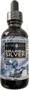 Kolloidinen Silver Liquid Mineraali täydentää immuuni tukea, tarjoilukoko 1,9ml noin 57 tippaa