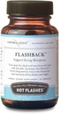 Herblogic - Flashback Herb Capsules - Natural Relief for Menopausal Hot Flashs, Night Heats, Unettomuus, Ärtyvyys & Mood Swings - 30 Cap Count
