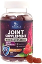 Joint Support Gummies Glucosamiini Plus E-vitamiini - Nature's Joint Support Supplement for Occasional Disfort for Back, Polvet & kädet - Cartilage & Joint Health & Joustavuus Tuki - 120 Gummies