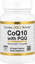 Lake Avenue Nutrition CoQ10, PQQ, 100 mg, 60 kasviskapselia