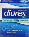 Diurex XPL uudelleen viritettävät vesi pillerit - Relieve turvotus ja väsymys - 22