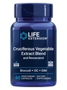 Life Extension Crucfound Vihannesuute & Resveratrol, Parsakaali, kaali, resveratrol, tukee solusuojausta, gluteeniton, ei-GMO, kasvissyöjä, 60 kapselia