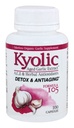Kyolic Aged valkosipuliuute Formula 105, Detox ja anti-aging, 100 kapselia (Pakkaus toukokuussa Vary)