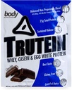 Body Nutrition Trutein High Protein Powder: 45% Whey, 45% Casein, 10% Egg White, Gluteeniton, Alhainen natrium, Grass Fed Whey Protein Powder, Gym Supplement & Breakfast Shake, Chocolate, 34g Näyte