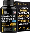 Glukosamiini Chondroitin MSM kapselit - yhteinen tuki täydentää aikuisille, 2800 mg Triple Strength Vitamiinit: Glukosamiini HCL, Chondroitin Sulfaatilla OptiMSM - Vähentää Joint Discomfort, 120 kapselia