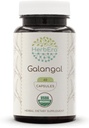HerbEra Galangal USDA Organic 60 kapselia ...Luonnollinen kasvislisä...