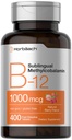 Horbaach-vitamiini B12 1000 mikrogrammaa Alakielinen 400 nopeasti liuotettavaa tablettia ...