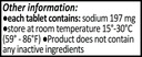 Natriumkloriditabletit 500 mg (0, 5 g), USP Normaalit suolatabletit - 200 CitraGen Pharmaceuticals, Inc.