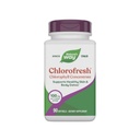 Natures Way klorofresh klorofyllikonsentraatti, klorofyllin lisäravinteet, tukee detox polkuja* & terve iho*, klorofyllin kuparikompleksi, sisäinen deodorantti*, 90 Softgels (Packaging May Vary)