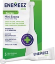 DocuSol Enemeez Kids Enema - Ummetus helpotus lapsille, Docusate Natrium Softener, Fast-Acting, 5 kertakäyttöinen kertakäyttöiset putket