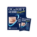 OCuSOFT Lid Scrub Original Eyelide Cleanser - Pre-Moisted Eyelide Wipes for Lievä tai kohtalainen Olosuhteet - Eyelide Cleanser to Clean, Comfort & Soothe Ärtynyt silmäluomet - 30