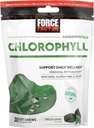 FORCE FACTOR klorofylli Pehmeät purut Antioksidantit Lisäravinteet vähentää Body Odor, edistää tuoretta hengitystä, ei-muuntogeenisiä, gluteeniton, ja vegaaninen, Fresh Mint Flavor, 30 pehmeät purukumia, vihreä