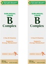 Luonnon Bounty B-vitamiini Complex sublingual Liquid, 2 Oz (Pack of 2)