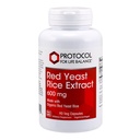 Protocol Red Yeast Rice 600 mg - valmistettu orgaanisella punaisella jakeeta riisillä - Dairy Free & Egg Free - 90 Veg kapselit