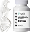 NAD+ Täydennys CoQ10 200 mg:n, PQQ:n, Nikotinamidi Ribosidin, Shilajitin anti-ikääntyminen ihon & solujen elinvoimaisuus Blend #1 Valmistettu Himalajan Shilajit ja NAD - 30 kasviskapselin kanssa
