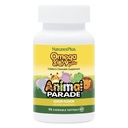 Natures Plus Animal Parade Omega 3/6/9 Junior, Lemon Flavor - 90 Softgels - edistää lasten immuuni, iho, silmät ja hermoston terveys - ei-GMO, Gluteeniton - 45 tarjoilu