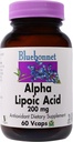 Bluebonnet Nutrition, Alpha Lipoic Acid 200mg, 60 Kasviskapselia