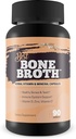 Best Bone Broth kapselit - Bone Health & Immuniteetti täydennysosa - Bone Broth Powder Vaihtoehtoiset kapselit - Bone Health täydentää Naisten yli 50 & Bone Health täydentää miesten - D-vitamiinin luun terveys