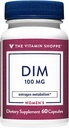 Vitamiini Shoppe DIM 100MG Bioperine Black Pepper Extract, tukee Estrogeeni aineenvaihdunta naisten terveyttä (60 kapselia)