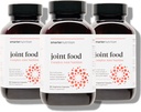 Smartter Nutrition Joint Food - Ravitseva tuki yhteiselle mukavuudelle, voitelulle, liikkumiselle kollageenityypillä II, lipaasi, MSM, C-vitamiini, kurkuma, bromaiini - 180 Count(Pack of 3) - 90 päivän toimitus