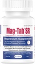 Extended Release Magnesium Lactate Toimitus 10x Parempaan Imeytyminen-Mag-Tab SR (Pitkä) 60 Count-Support Sleep, Lihaskramps, Magnesiumin puute Terveysongelma (60)