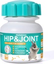Joint Support Rabbit, 200 tablettia, anti-inflammatorinen tuki kaneille kanssa Glukosamiini, kondroitiini, ja MSM, Joint Pain Relief, Edistää Cartilage kasvu, Vet-hyväksytty Science Formula