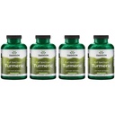 Swanson Full Spectrum Turmeric (Curcumin) - Joint Health, Digestion, Heart Health & Liver Support Supplement - Curcuma Longa Formula Promoting Memory Support - (240 kapselia) 4 pakkaus