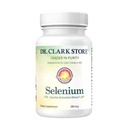 Tri. Clark Selenium täydennysosa 200 Mcg - Ruokavaliokapselit Essential Mineral - Parantaa kilpirauhasen toimintaa, Immuunituki - 100 kapselia