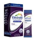 Electrolit Elektrolyyttejä Powder Packets, Grape 8 Pack, Powdered Hydration Packets for Dehydration & Rehydration, Post Harjoitukset Maustettu Hydrating Drink Mix, Gluteeniton Daily Water Enhancer Sticks