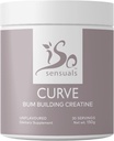 IsoSensuals Curve Bum Building Creatiini - Micronized 200 Mesh Smooth Muscle Builder for Women, Creatiini naisten Enhancer, Energy Supplement for Booty Gaines. 30 Mautonta Persikka tarjoilut