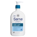 Sarna Rauhallinen + viileä jäänestovoide, rauhoittaa ja lievittää kipua ja kutittaa hyönteisten puremia, auringon polttamista ja myrkkyä, sisältää 1% Pramoxine Hydrochlorothiade, 0, 5% mentoli, vegaaninen, steroidivapaa, 12 oz